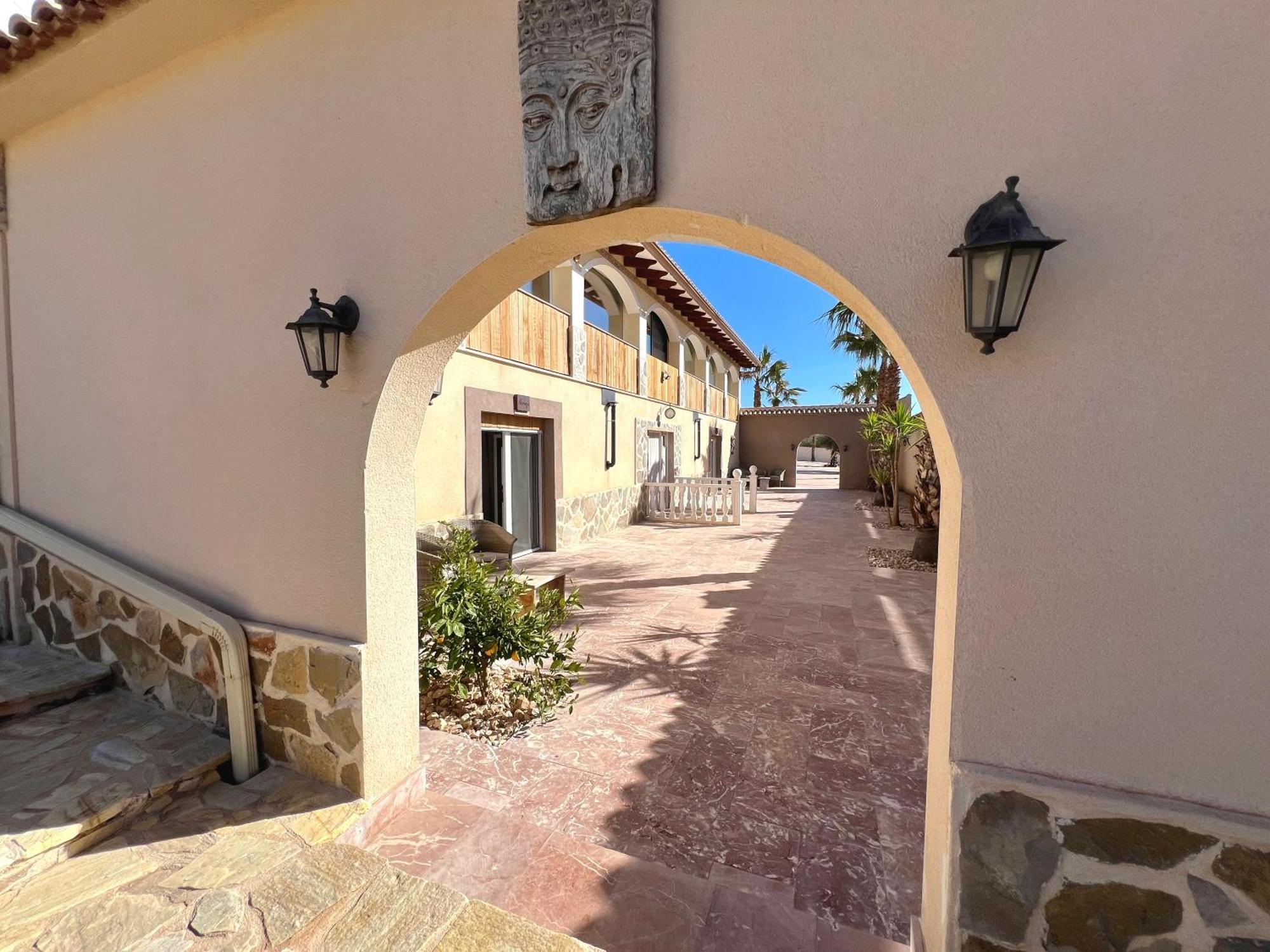 Vila Casa Algezar Hondón de las Nieves Exteriér fotografie