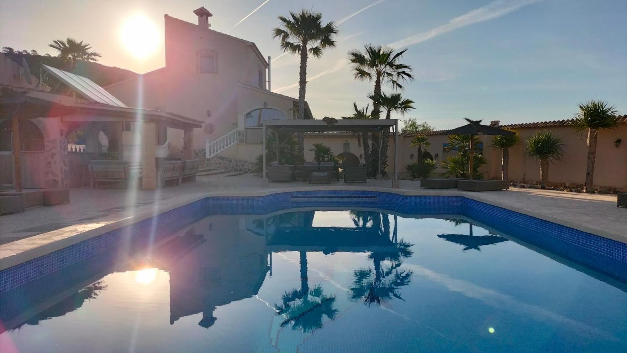 Vila Casa Algezar Hondón de las Nieves Exteriér fotografie