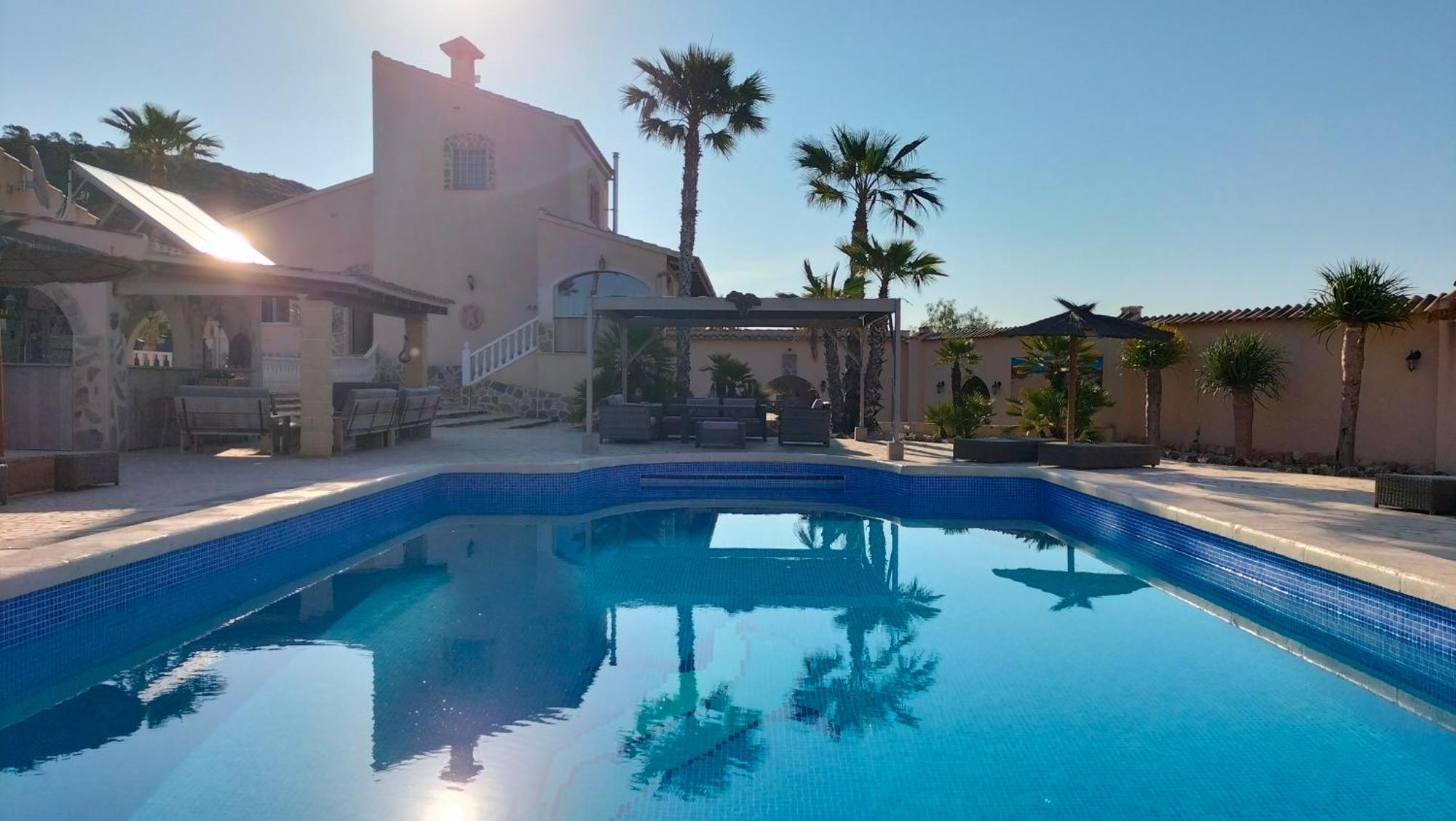 Vila Casa Algezar Hondón de las Nieves Exteriér fotografie