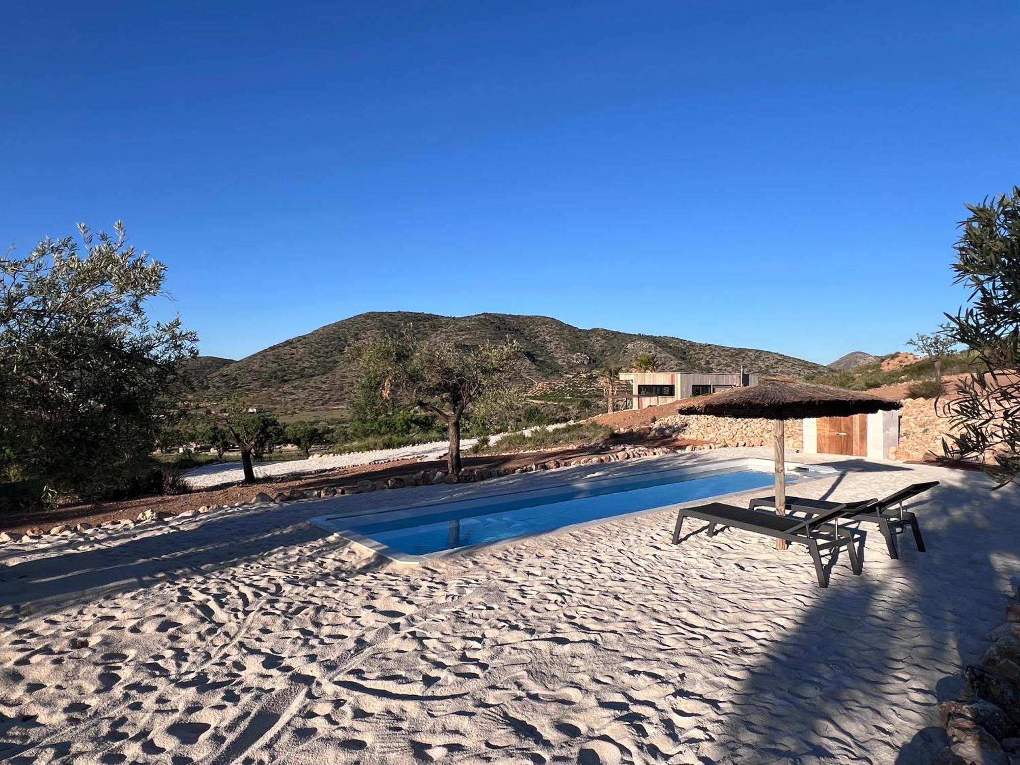 Vila Casa Algezar Hondón de las Nieves Exteriér fotografie